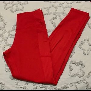 Ethos All Day Leggings (Magic Fabric) — Red